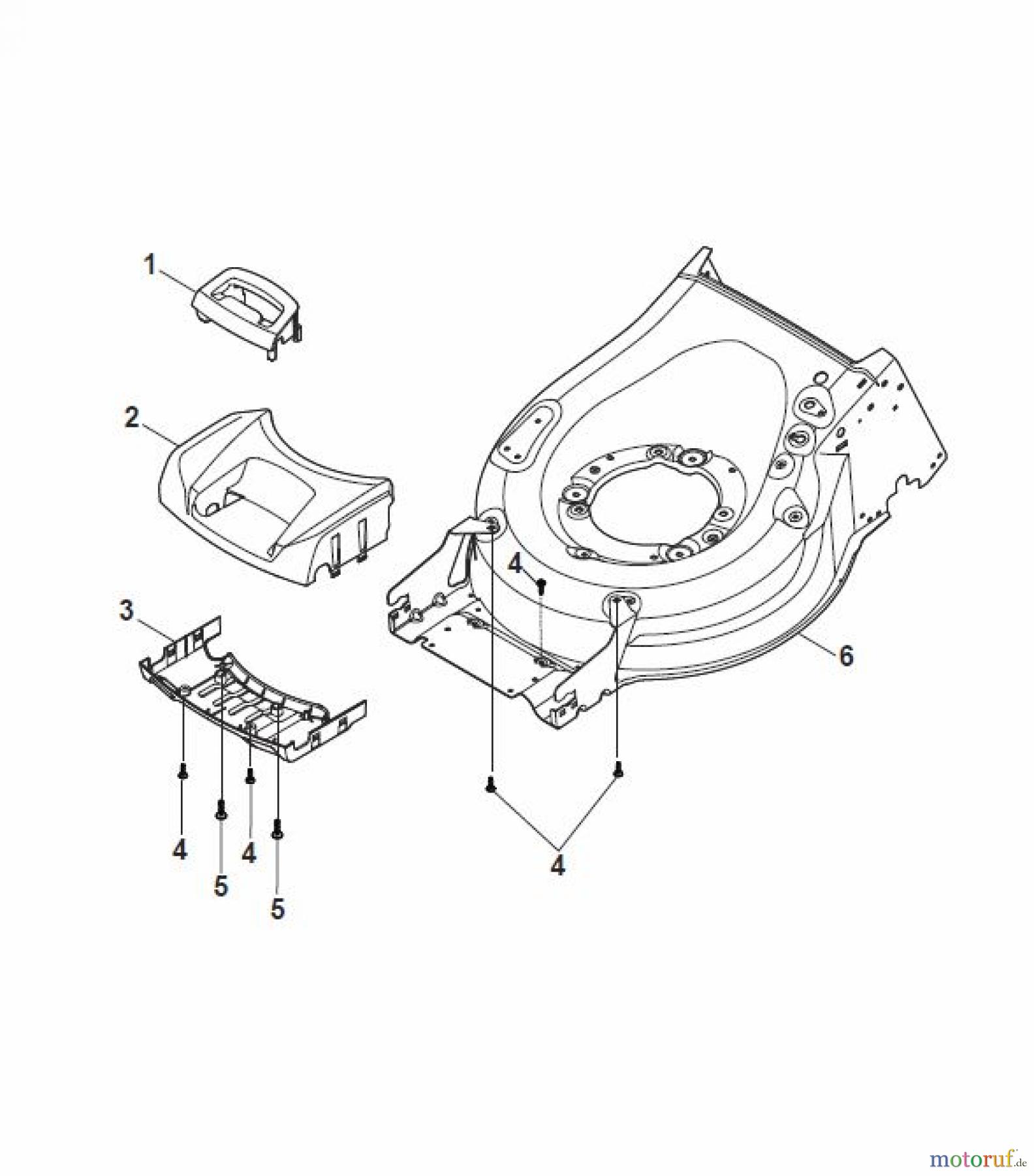 Global Garden Products GGP Rasenmäher Baujahr 2017 Benzin Mit Antrieb 2017 MP1 504 WSE Mask