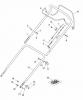 Global Garden Products GGP Baujahr 2017 Benzin Mit Antrieb 2017 MP1 504 WSE Ersatzteile Handle, Upper Part