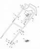 Global Garden Products GGP Baujahr 2017 Benzin Mit Antrieb 2017 MP1 504 WSE Ersatzteile Handle, Upper Part