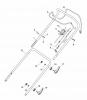 Global Garden Products GGP Baujahr 2017 Benzin Mit Antrieb 2017 MP1 504 WSQ Ersatzteile Handle, Upper Part