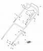 Global Garden Products GGP Baujahr 2017 Benzin Mit Antrieb 2017 MP1 504 WSQE Ersatzteile Handle, Upper Part