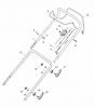 Global Garden Products GGP Baujahr 2017 Benzin Mit Antrieb 2017 MP1 504 WSQE Ersatzteile Handle, Upper Part