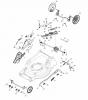 Global Garden Products GGP Baujahr 2017 Benzin Mit Antrieb 2017 MP1 504 WSV Ersatzteile Deck And Height Adjusting