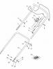 Global Garden Products GGP Baujahr 2017 Benzin Mit Antrieb 2017 MP1 504 WSV Ersatzteile Handle, Upper Part