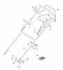 Global Garden Products GGP Baujahr 2017 Benzin Mit Antrieb 2017 MP1 504 WSV Ersatzteile Handle, Upper Part