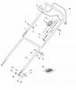 Global Garden Products GGP Baujahr 2017 Benzin Mit Antrieb 2017 MP1 504 WSV Ersatzteile Handle, Upper Part