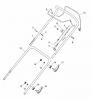 Global Garden Products GGP Baujahr 2017 Benzin Mit Antrieb 2017 MP1 504 WSV Ersatzteile Handle, Upper Part