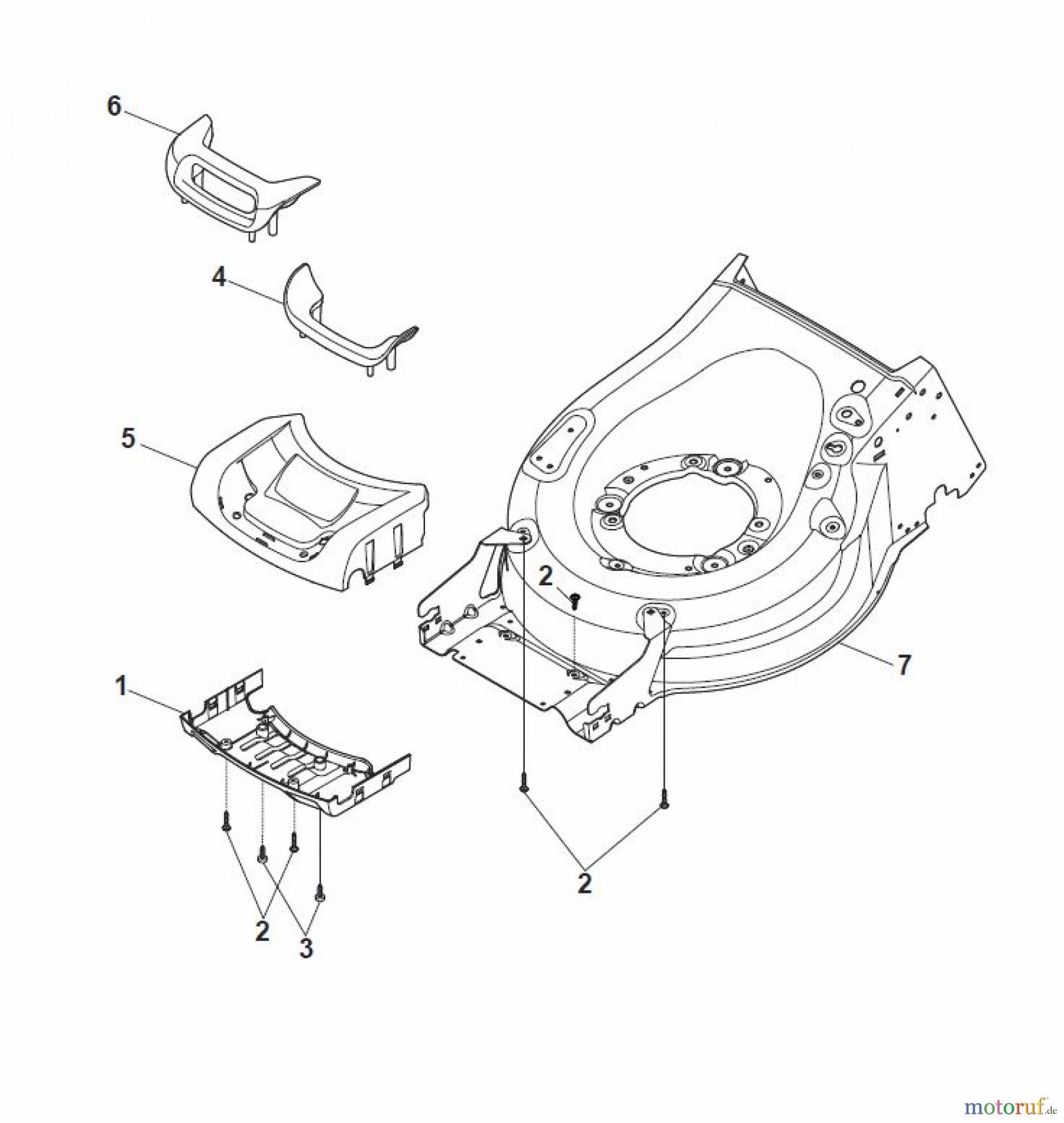 Global Garden Products GGP Rasenmäher Baujahr 2017 Benzin Mit Antrieb 2017 MP1 504 WSVE Mask