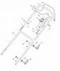 Global Garden Products GGP Baujahr 2017 Benzin Mit Antrieb 2017 MP1 504 WSVE Ersatzteile Handle, Upper Part