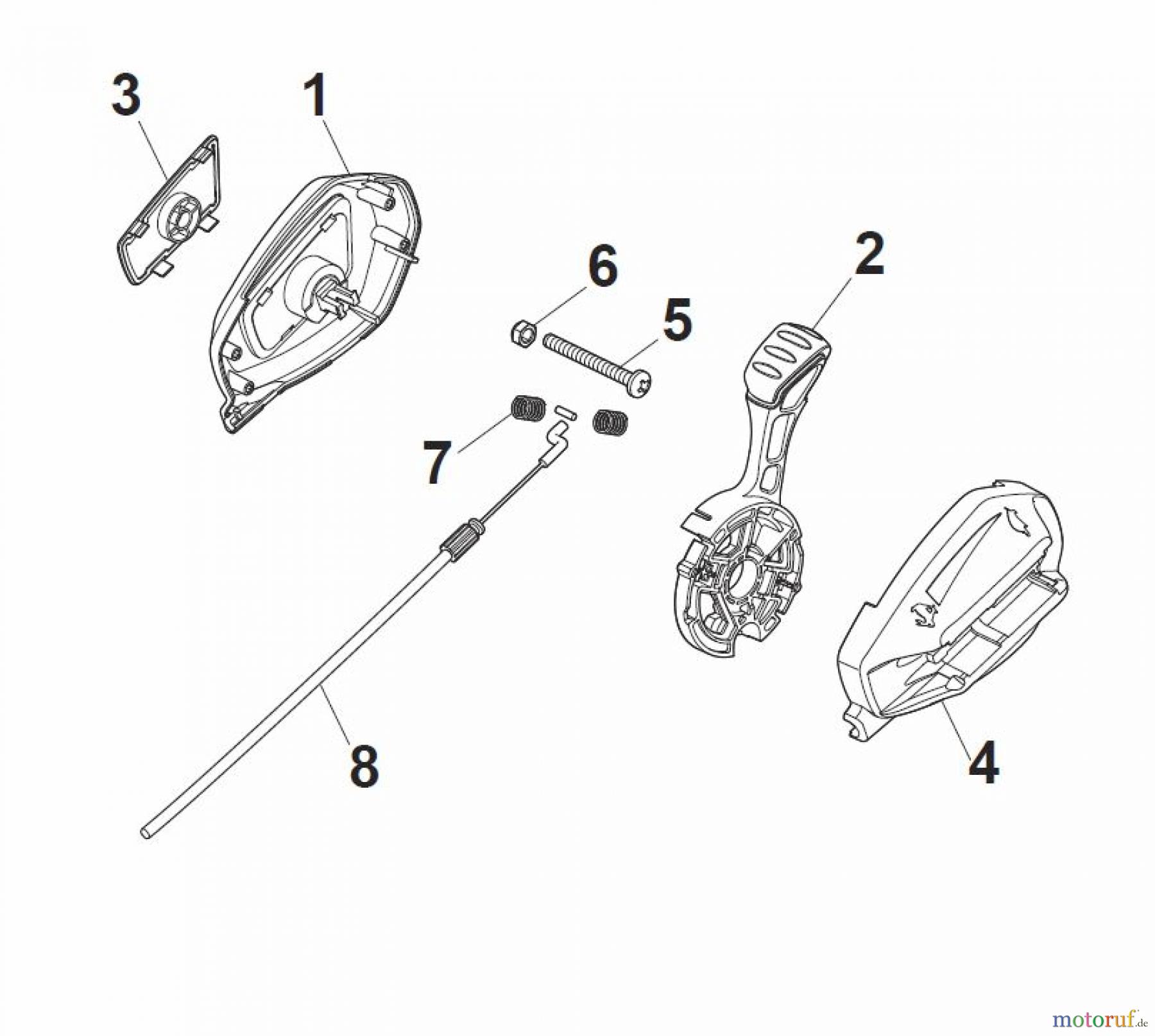  Global Garden Products GGP Rasenmäher Baujahr 2017 Benzin Mit Antrieb 2017 MP1 504 WSVE Controls