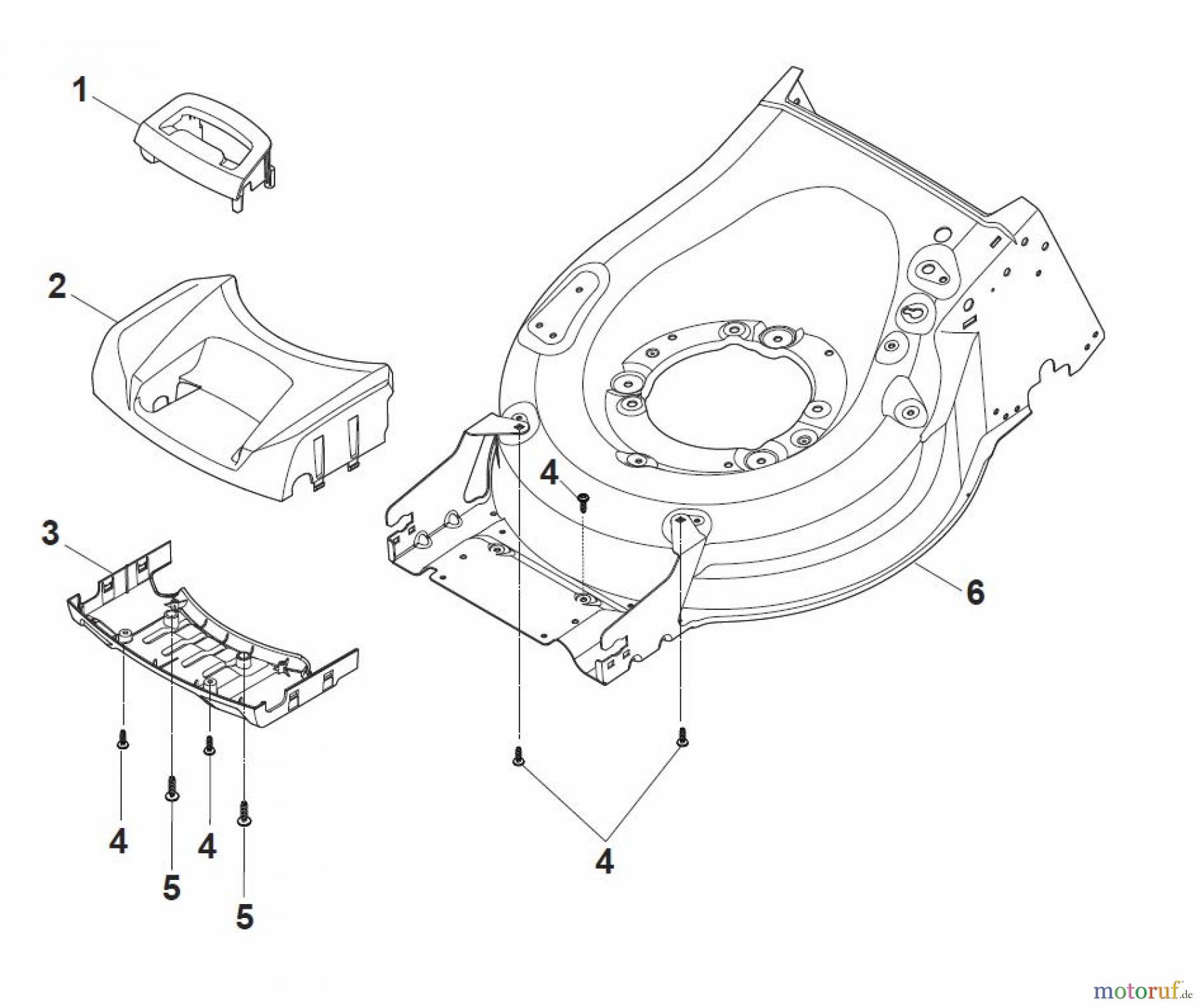 Global Garden Products GGP Rasenmäher Baujahr 2017 Benzin Mit Antrieb 2017 MP1 504 WSVQ Mask