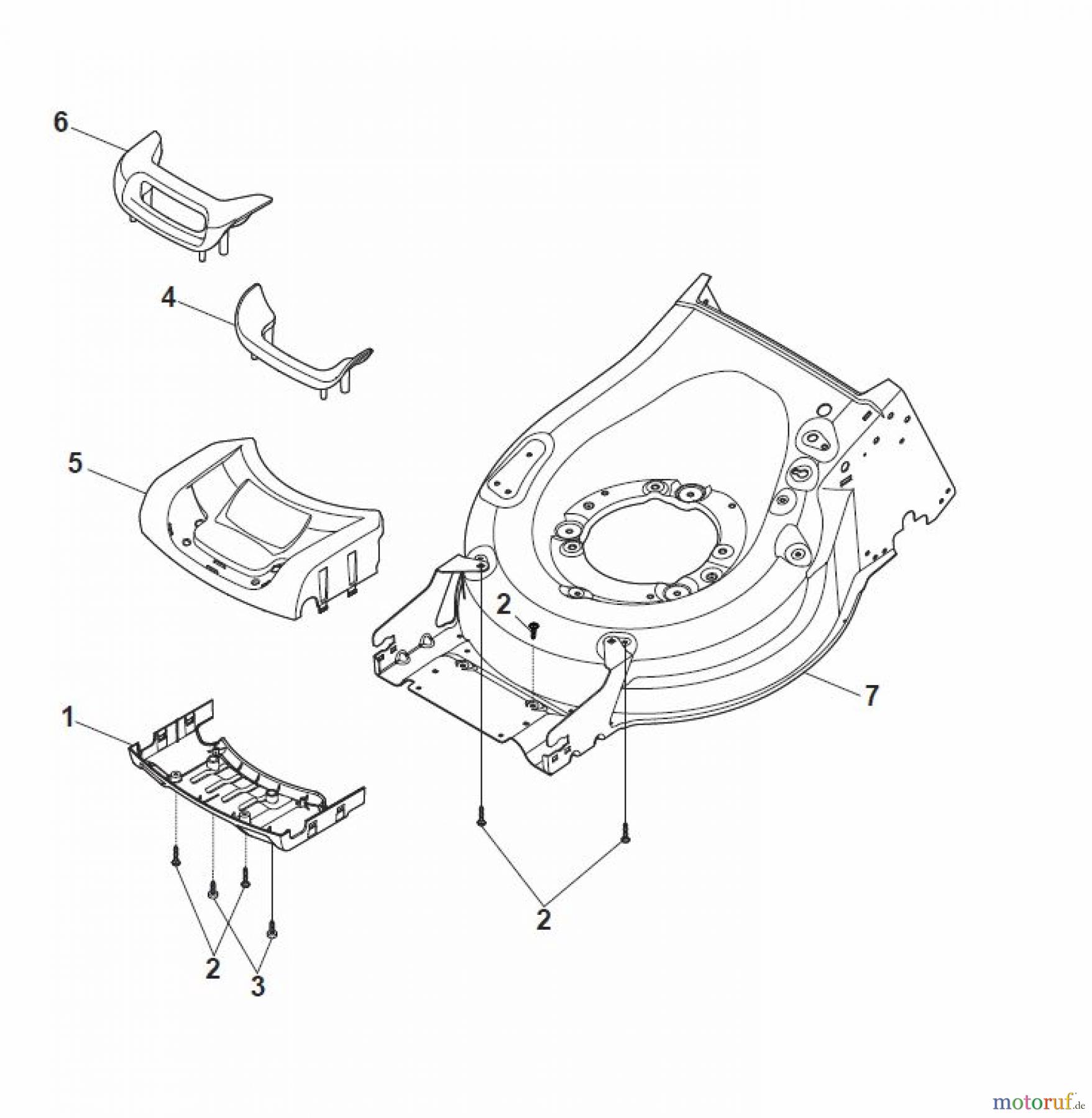 Global Garden Products GGP Rasenmäher Baujahr 2017 Benzin Mit Antrieb 2017 MP1 504 WSVQ Mask