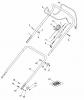 Global Garden Products GGP Baujahr 2017 Benzin Mit Antrieb 2017 MP1 504 WSVQ Ersatzteile Handle, Upper Part