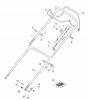 Global Garden Products GGP Baujahr 2017 Benzin Mit Antrieb 2017 MP1 504 WSVQ Ersatzteile Handle, Upper Part