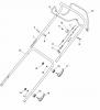 Global Garden Products GGP Baujahr 2017 Benzin Mit Antrieb 2017 MP1 504 WSVQ Ersatzteile Handle, Upper Part