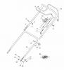 Global Garden Products GGP Baujahr 2017 Benzin Mit Antrieb 2017 MP1 504 WSVQE Ersatzteile Handle, Upper Part