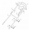 Global Garden Products GGP Baujahr 2017 Benzin Mit Antrieb 2017 MP1 504 WSVQE Ersatzteile Handle, Upper Part