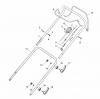 Global Garden Products GGP Baujahr 2017 Benzin Mit Antrieb 2017 MP1 504 WSVQE Ersatzteile Handle, Upper Part