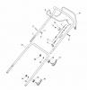 Global Garden Products GGP Baujahr 2017 Benzin Mit Antrieb 2017 MP1 554 WS Ersatzteile Handle, Upper Part