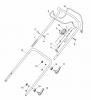 Global Garden Products GGP Baujahr 2017 Benzin Mit Antrieb 2017 MP1 554 WSQ Ersatzteile Handle, Upper Part