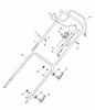 Global Garden Products GGP Baujahr 2017 Benzin Mit Antrieb 2017 MP1 554 WSQE Ersatzteile Handle, Upper Part