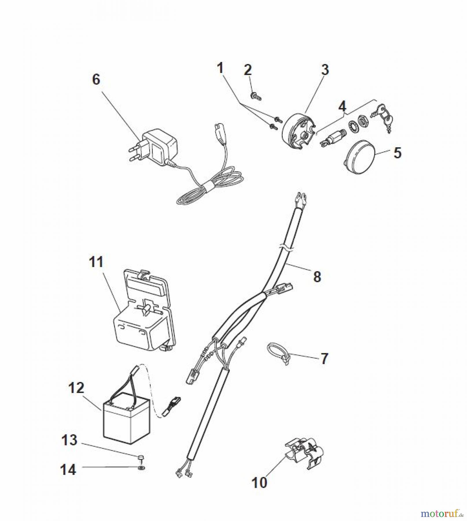 Global Garden Products GGP Rasenmäher Baujahr 2017 Benzin Mit Antrieb 2017 MP1 554 WSQE Controls