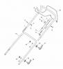 Global Garden Products GGP Baujahr 2017 Benzin Mit Antrieb 2017 MP1 554 WSV Ersatzteile Handle, Upper Part
