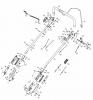 Global Garden Products GGP Baujahr 2017 Benzin Mit Antrieb 2017 MP2 504 SQ Ersatzteile Chassis/Handle, Upper Part