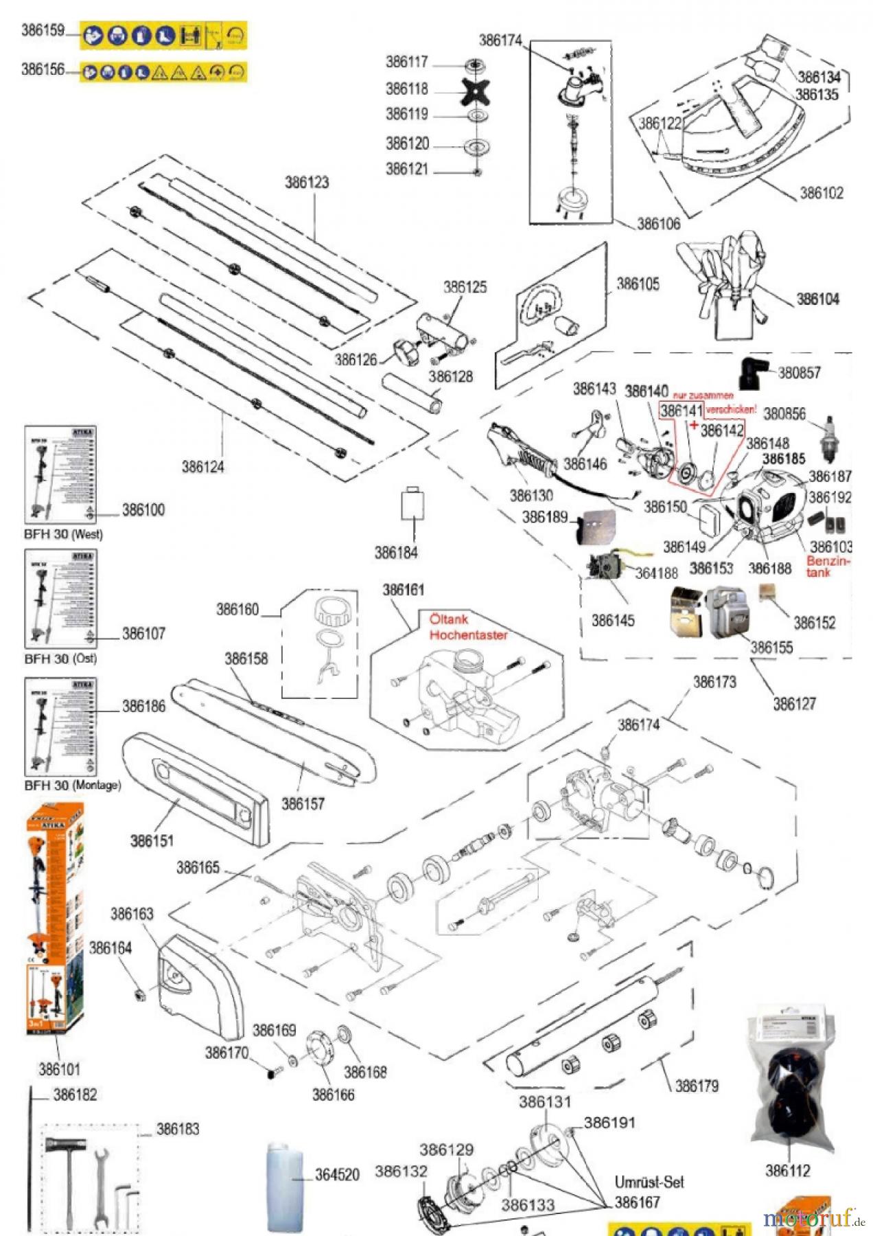 Atika Garten Hochentaster BKSH 30 Seite 1 BKSH 30