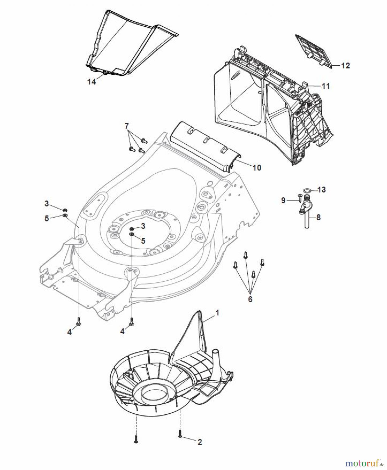  Global Garden Products GGP Rasenmäher Baujahr 2017 Benzin Mit Antrieb 2017 MP2 504 SVE-R (Roller) Protection, Belt