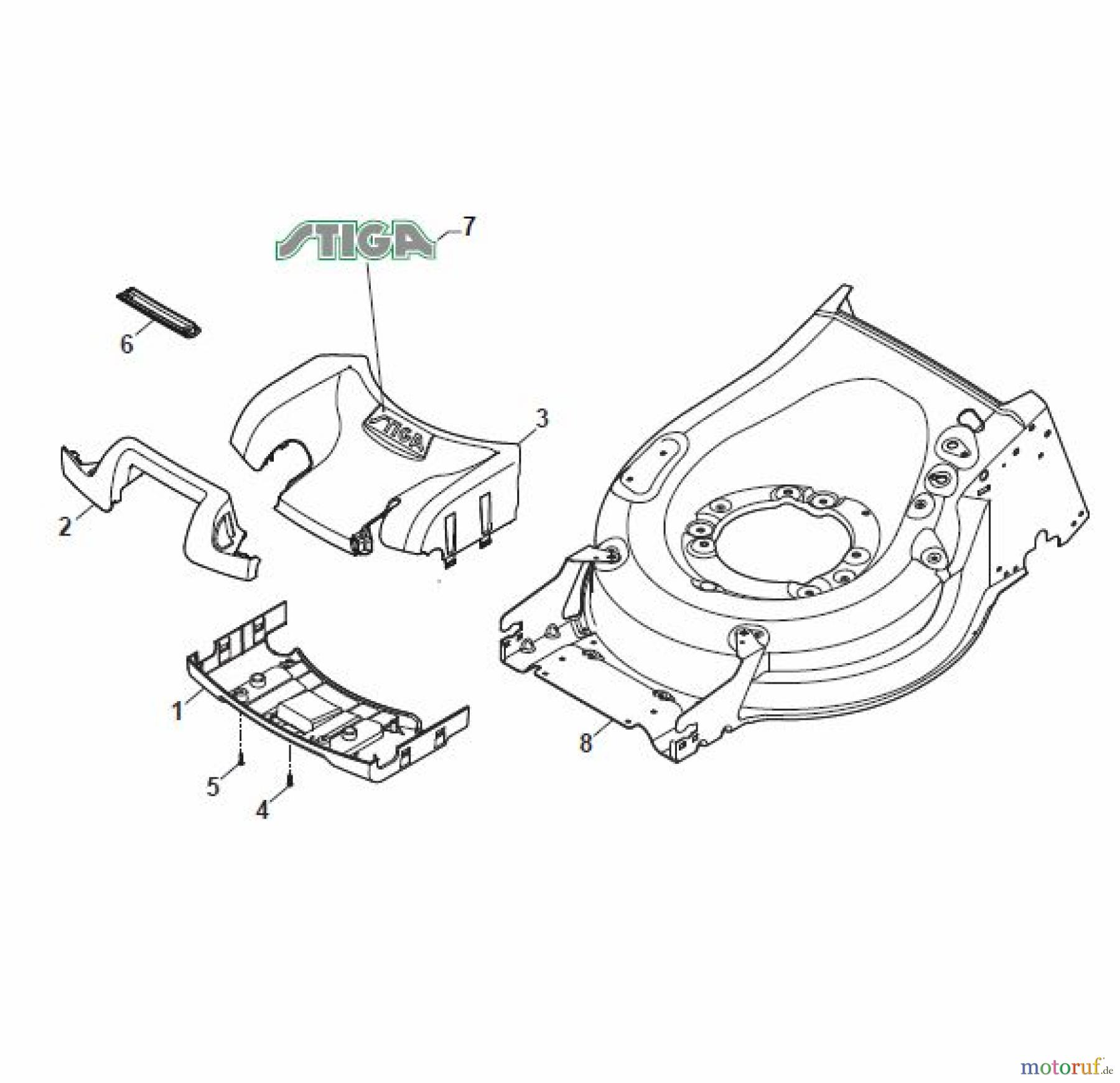  Global Garden Products GGP Rasenmäher Baujahr 2017 Benzin Mit Antrieb 2017 MP2 504 SVQ Mask