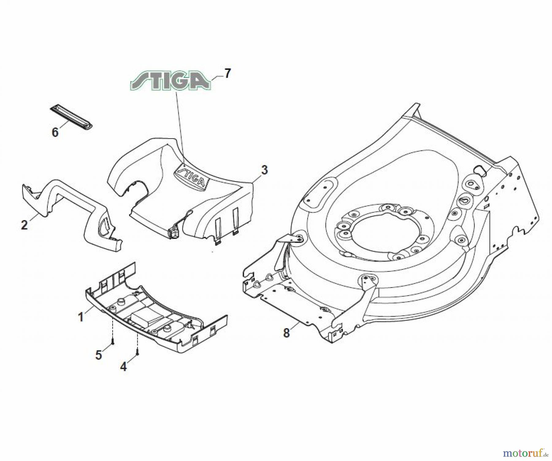 Global Garden Products GGP Rasenmäher Baujahr 2017 Benzin Mit Antrieb 2017 MP2 554 S Mask