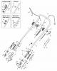 Global Garden Products GGP Baujahr 2017 Benzin Mit Antrieb 2017 MP2 554 S Ersatzteile Chassis/Handle, Upper Part