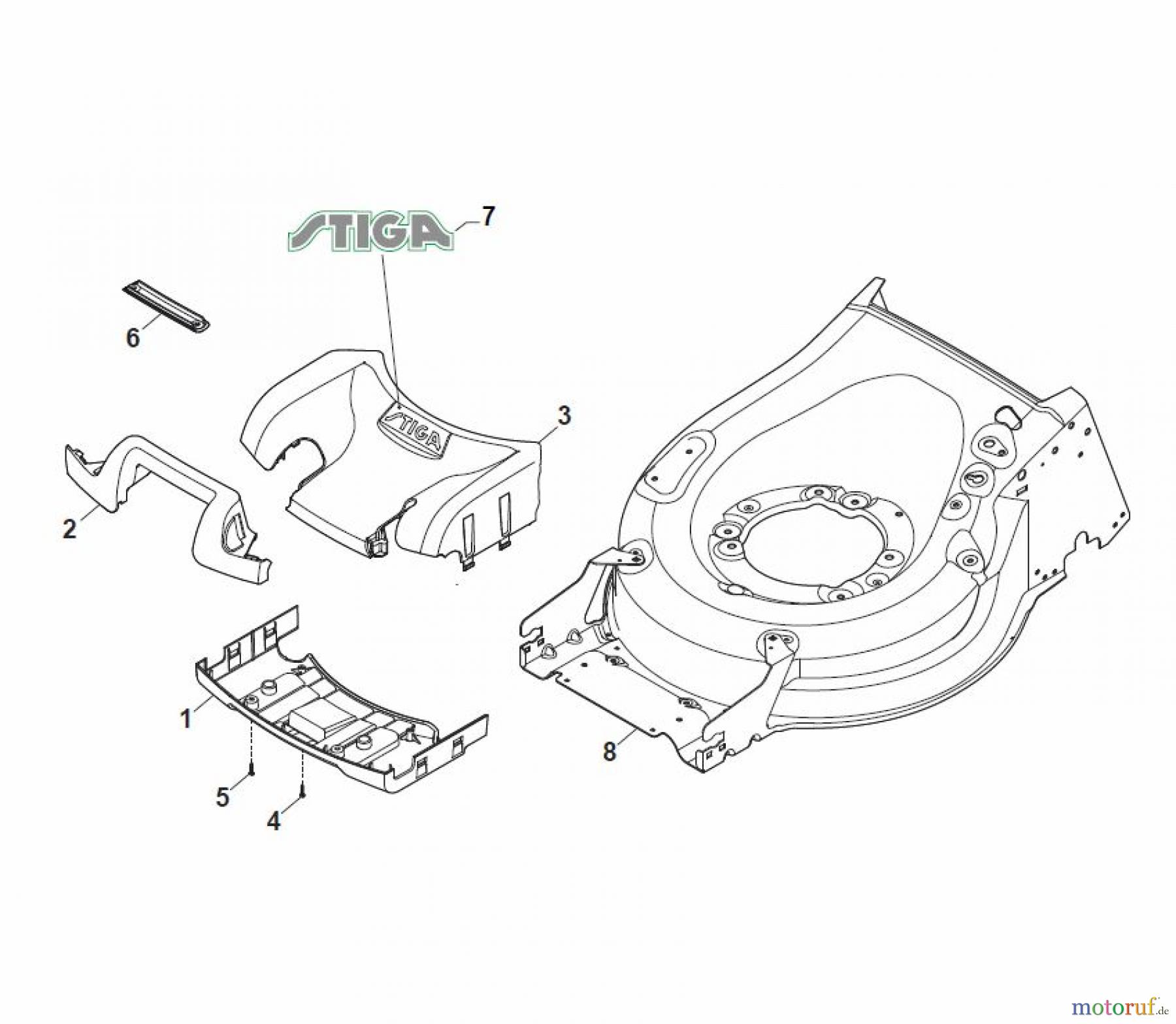Global Garden Products GGP Rasenmäher Baujahr 2017 Benzin Mit Antrieb 2017 MP2 554 SV Mask