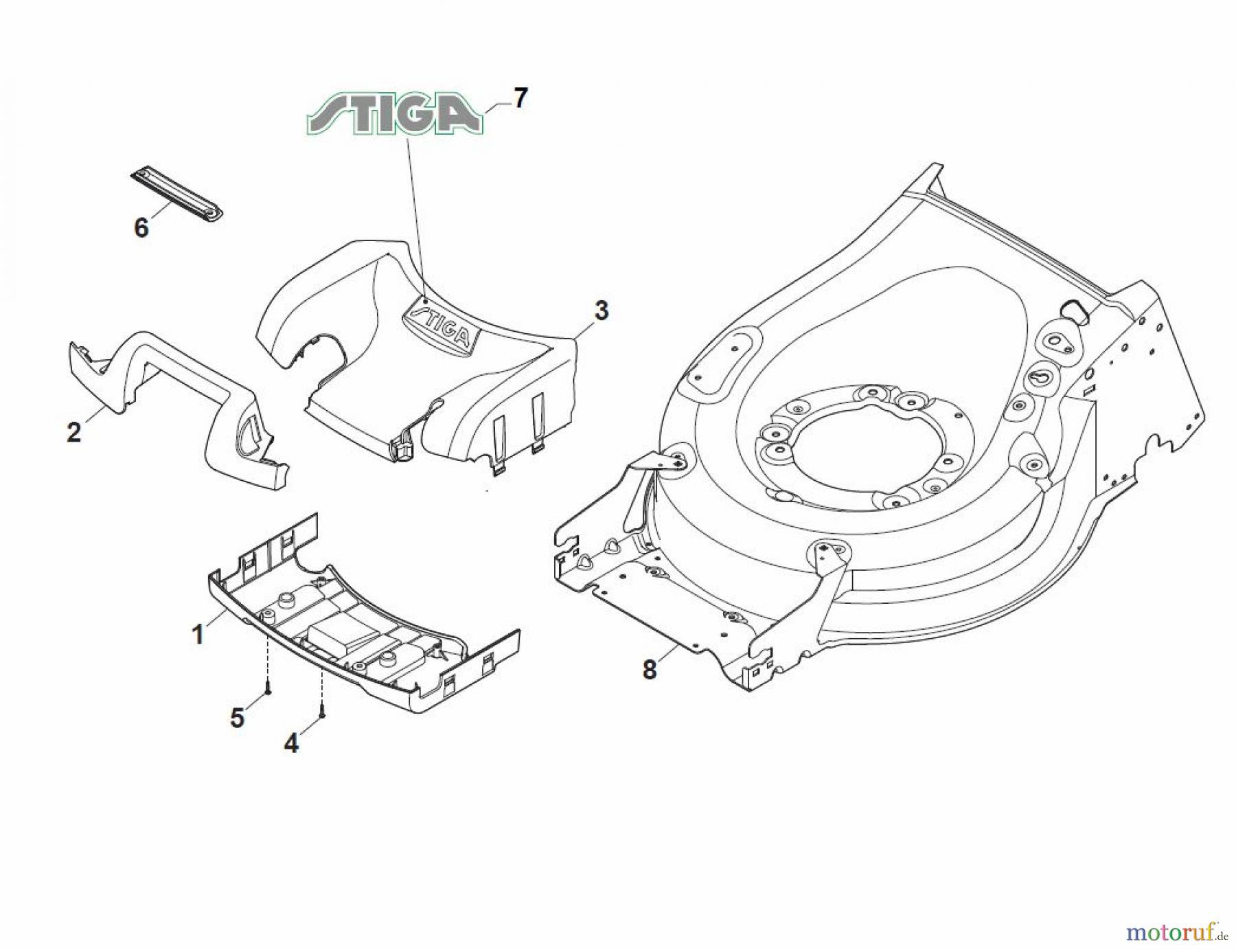 Global Garden Products GGP Rasenmäher Baujahr 2017 Benzin Mit Antrieb 2017 MP2 554 SVE Mask