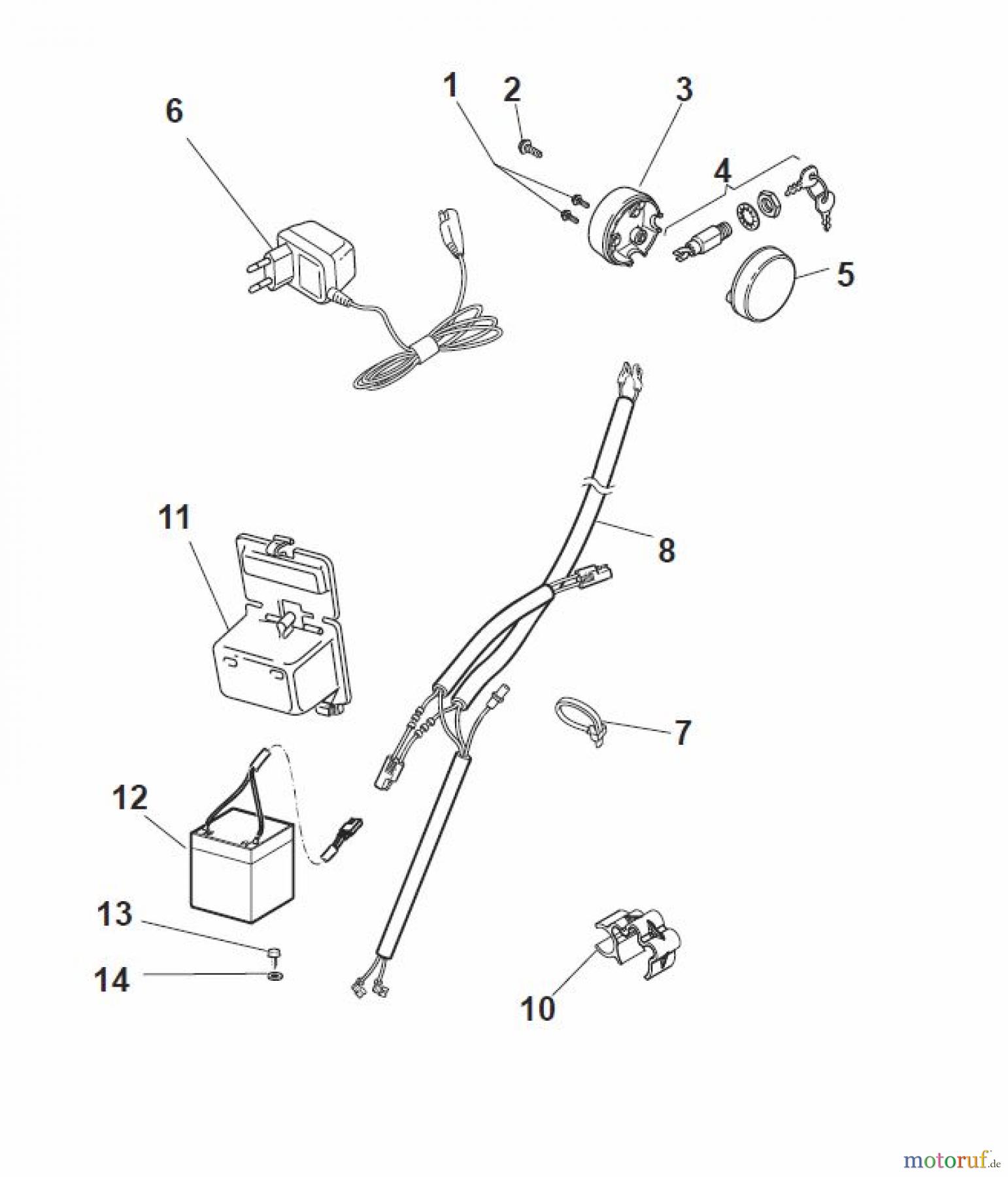 Global Garden Products GGP Rasenmäher Baujahr 2017 Benzin Mit Antrieb 2017 MP2 554 SVQE Controls