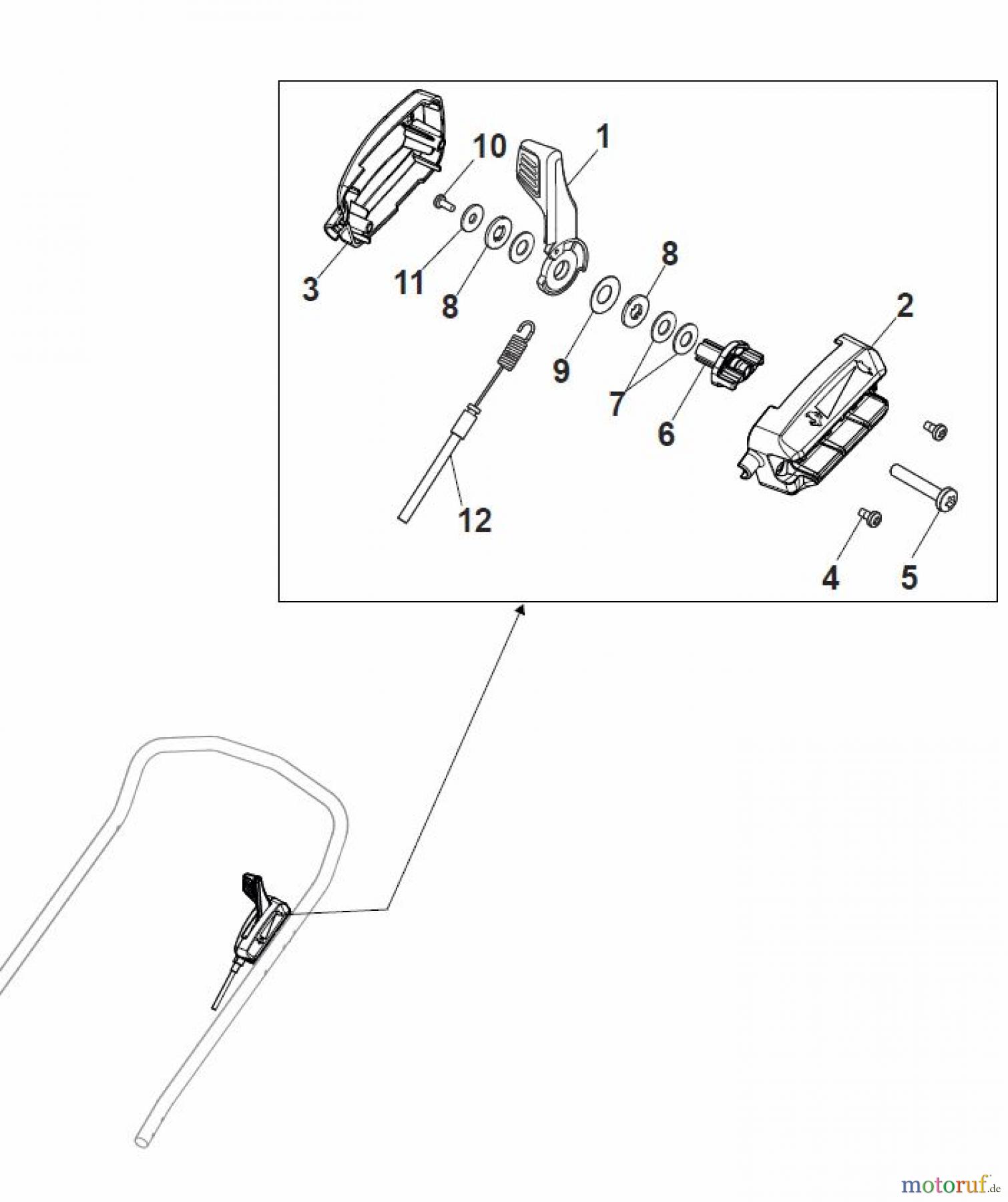  Global Garden Products GGP Rasenmäher Baujahr 2017 Benzin Mit Antrieb 2017 MP2 554 SV-R (Roller) Speed Variator Command
