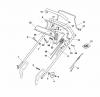 Global Garden Products GGP Baujahr 2017 Benzin Mit Antrieb 2017 NP 534 TR 3S Ersatzteile Handle, Upper Part