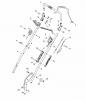 Global Garden Products GGP Baujahr 2017 Benzin Mit Antrieb 2017 NP 534 TR 3S Ersatzteile Handle, Upper Part 3S