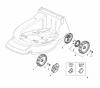 Global Garden Products GGP Baujahr 2017 Benzin Mit Antrieb 2017 NP 534 TR 3S Ersatzteile Wheel and Hub Cap