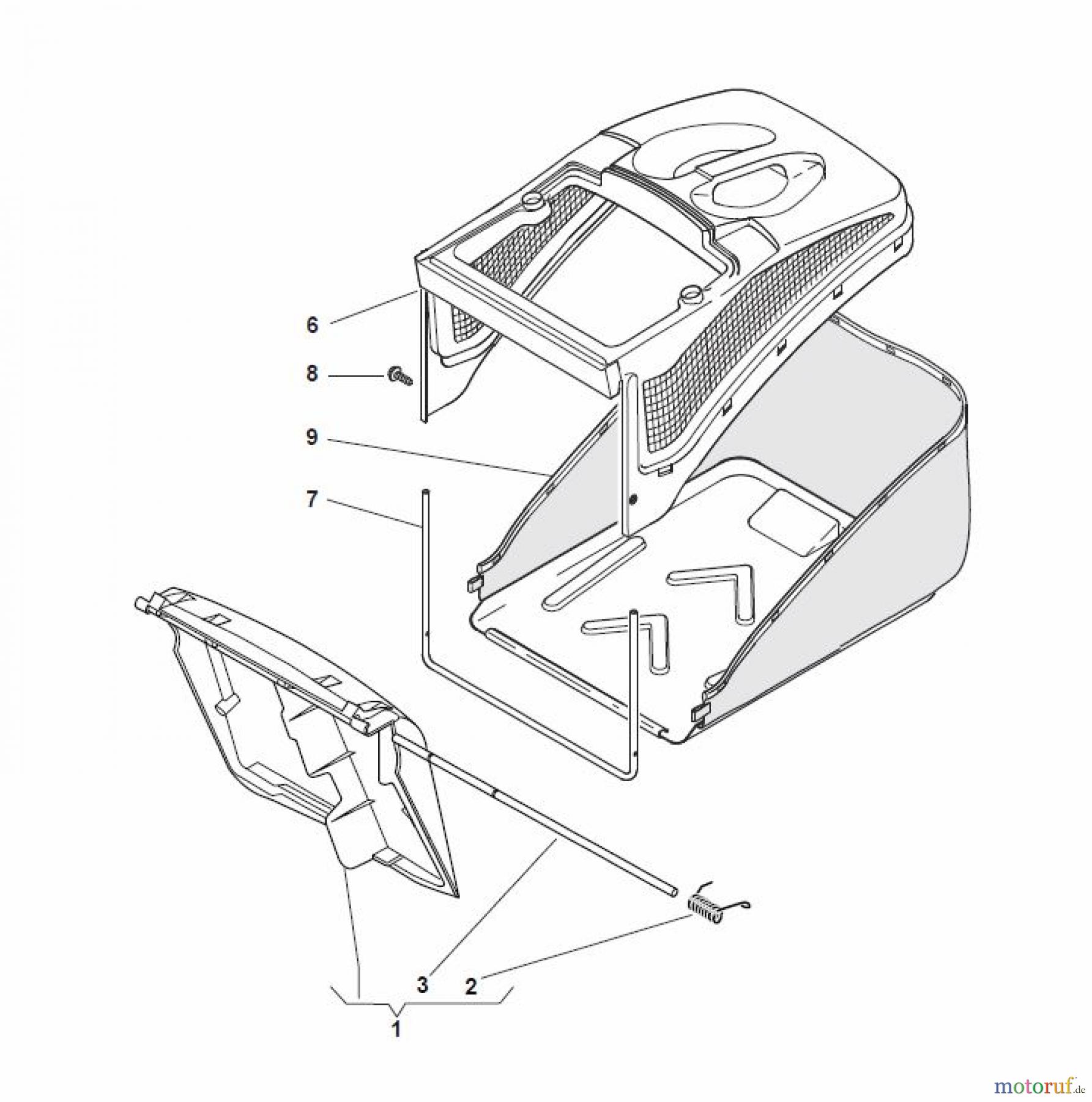  Global Garden Products GGP Rasenmäher Baujahr 2017 Benzin Mit Antrieb 2017 NP 534 TR 3S Grass-Catcher