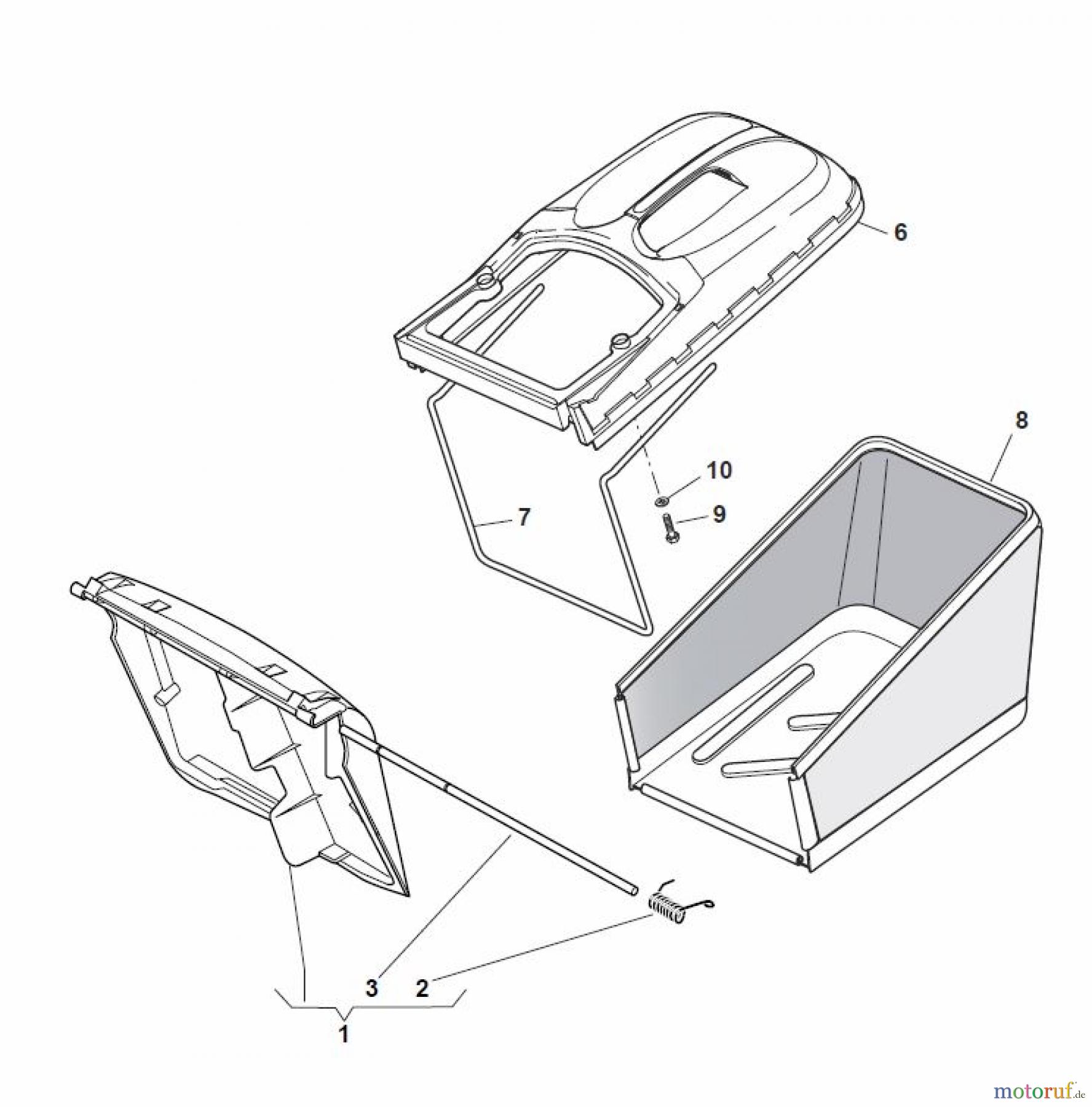  Global Garden Products GGP Rasenmäher Baujahr 2017 Benzin Mit Antrieb 2017 NP 534 TR 3S Grass-Catcher
