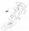 Global Garden Products GGP Baujahr 2017 Benzin Mit Antrieb 2017 NP 534 TR Ersatzteile Handle, Upper Part BBC