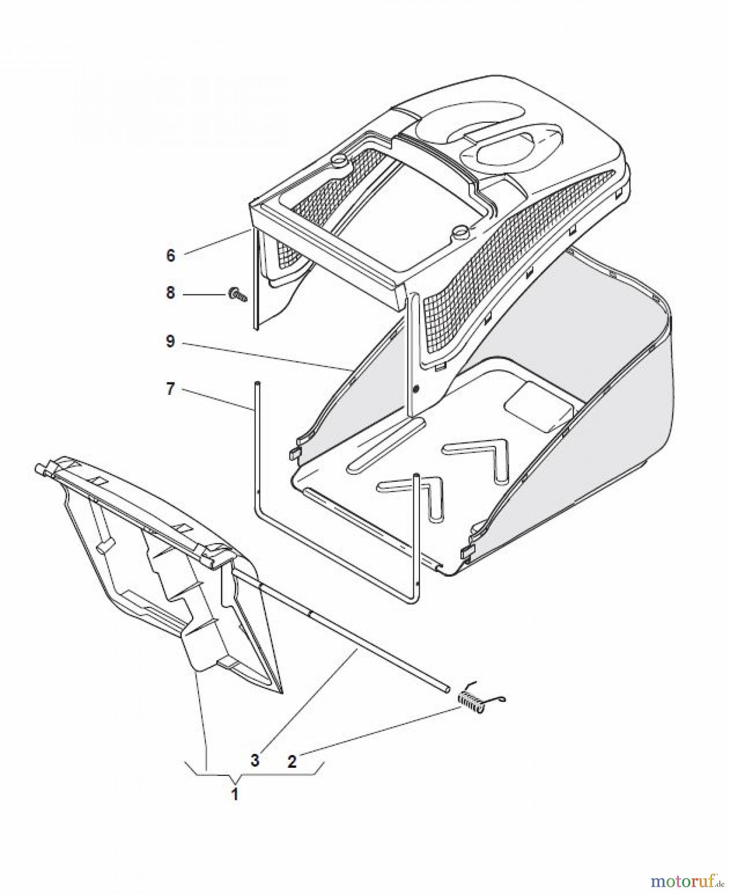 Global Garden Products GGP Rasenmäher Baujahr 2017 Benzin Mit Antrieb 2017 NP 534 TR Grass-Catcher