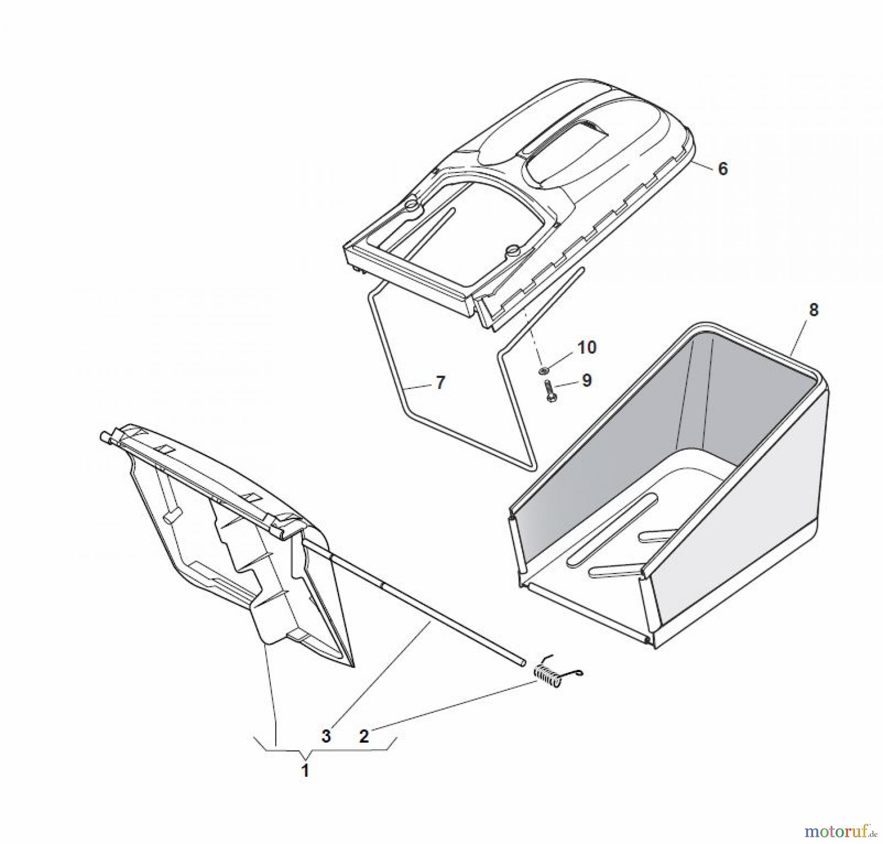 Global Garden Products GGP Rasenmäher Baujahr 2017 Benzin Mit Antrieb 2017 NP 534 TR/E 3S Grass-Catcher