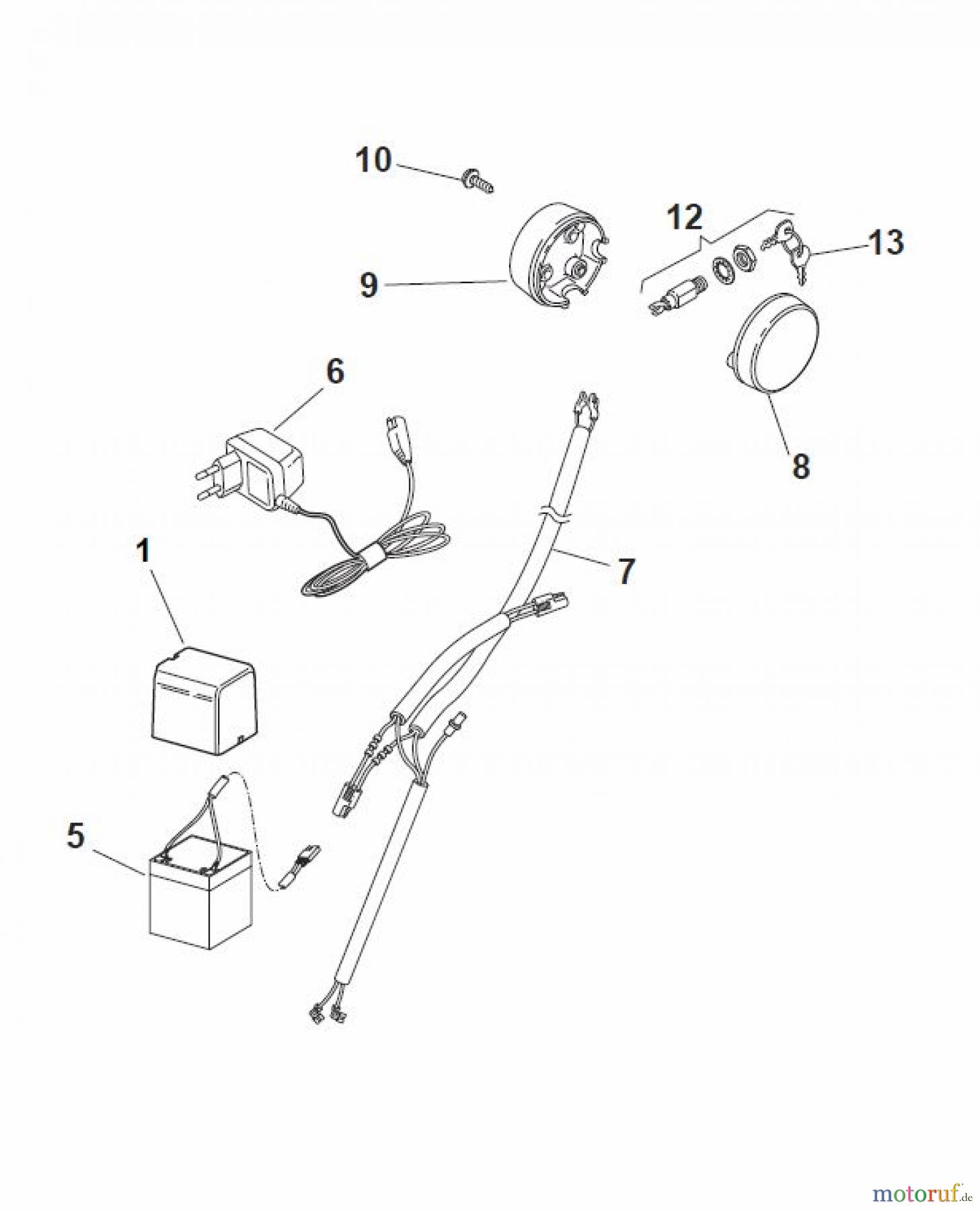 Global Garden Products GGP Rasenmäher Baujahr 2017 Benzin Mit Antrieb 2017 NP 534 TR/E Electric Start Controls