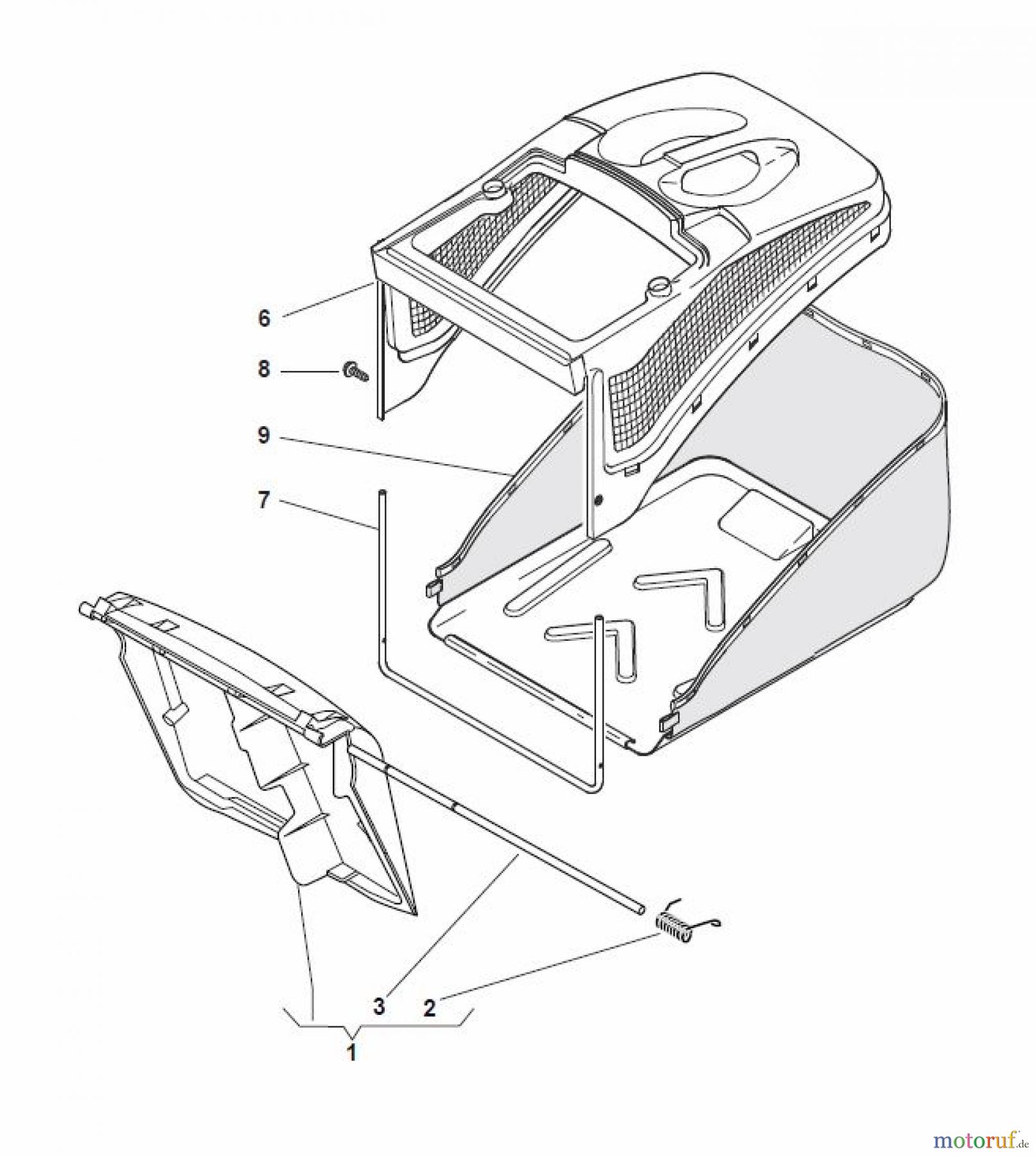 Global Garden Products GGP Rasenmäher Baujahr 2017 Benzin Mit Antrieb 2017 NP 534 TR/E Grass-Catcher