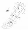 Global Garden Products GGP Baujahr 2017 Benzin Mit Antrieb 2017 NP 534 W TR Ersatzteile Handle, Upper Part BBC