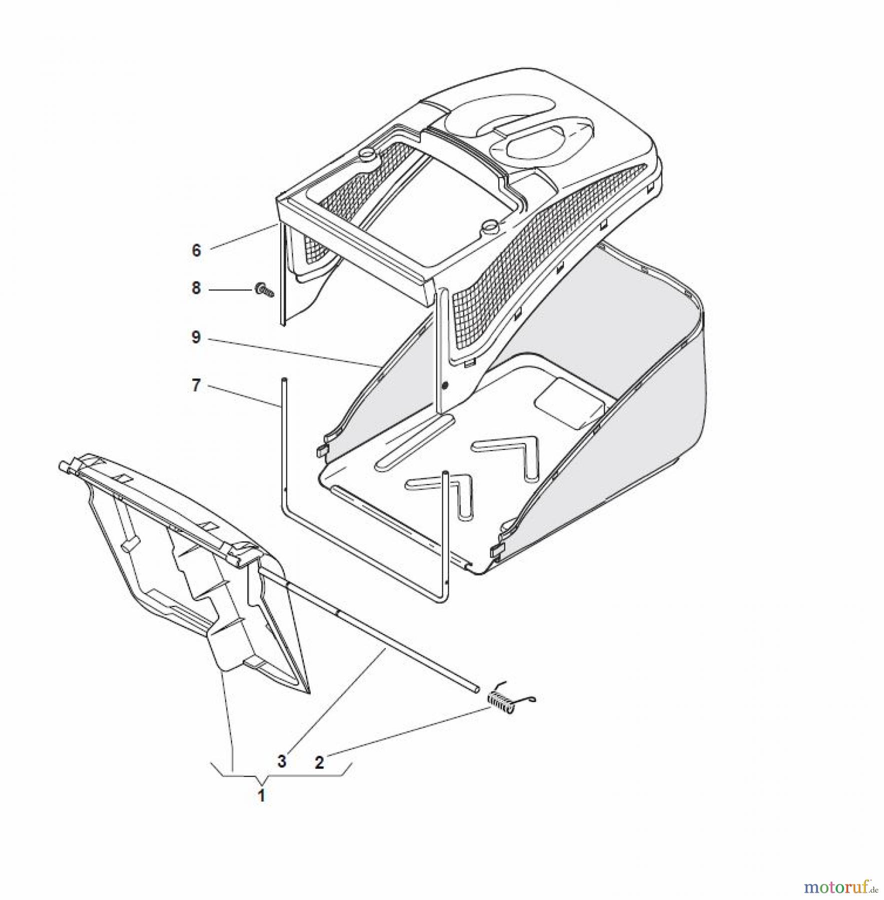  Global Garden Products GGP Rasenmäher Baujahr 2017 Benzin Mit Antrieb 2017 NP 534 W TR Grass-Catcher