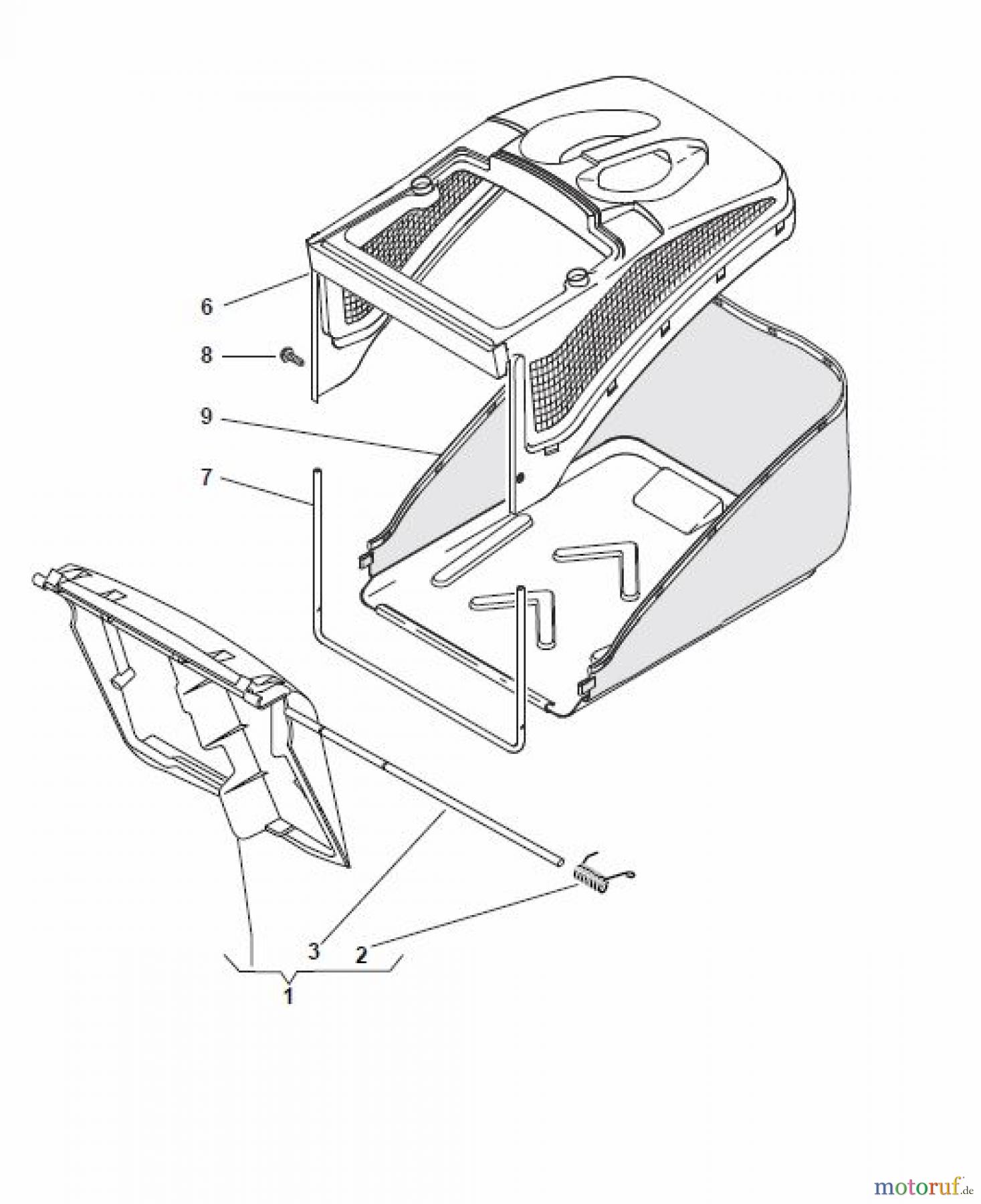 Global Garden Products GGP Rasenmäher Baujahr 2017 Benzin Mit Antrieb 2017 NP 534 W TR/E 3S Grass-Catcher